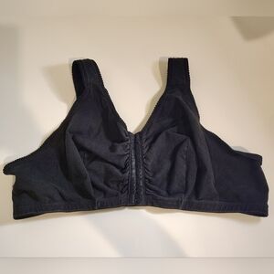 Leading Lady Classic Black Bra 92% Cotton
